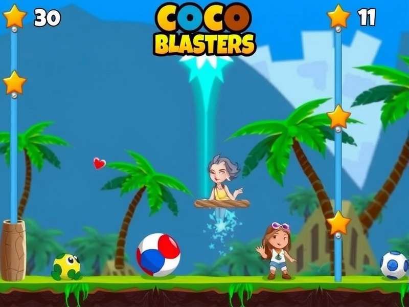 Coco Blasters Gameplay Screenshot